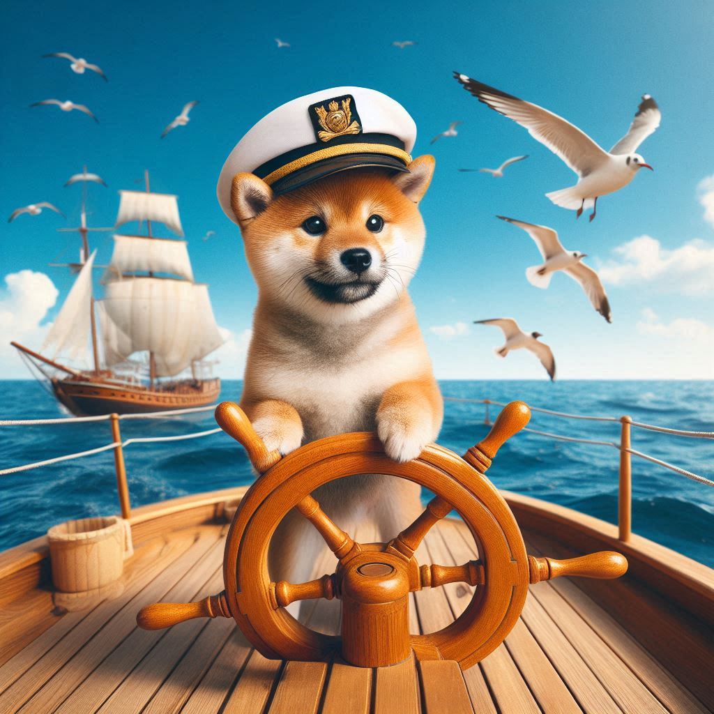 Shiba Inu marin